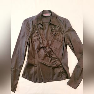 Maje women's button down shirt, size 2